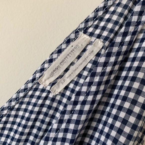 SOLD Urban Outfitters Plunging Gingham Romper - Picture 6 of 7